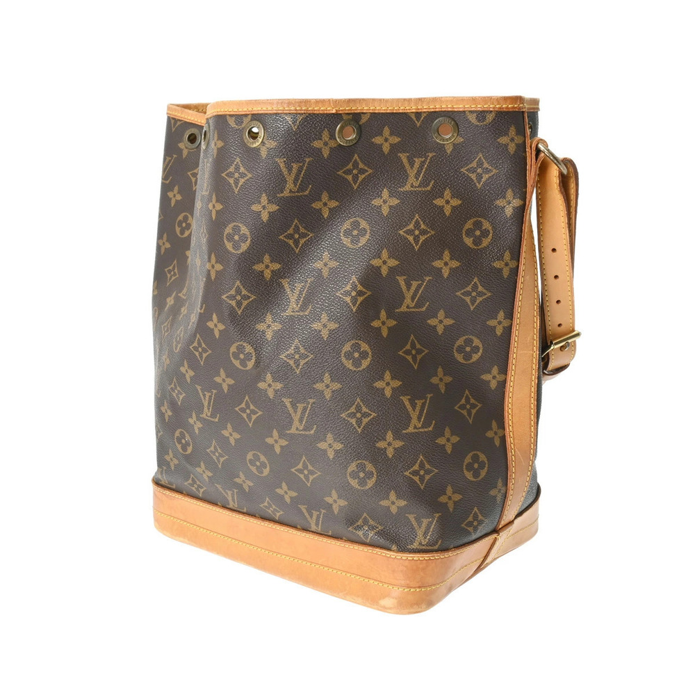 LOUIS VUITTON Monogram Noe Brown Canvas Shoulder Bag - Picture 2 of 11